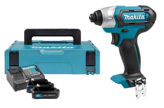 Afbeeldingen van Makita slagschroevendraaier TD110DSAJ - 10.8v 2x 2.0Ah li-on accu 