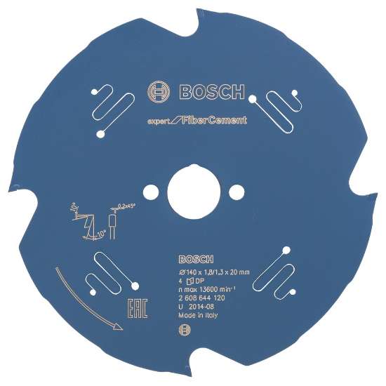Afbeeldingen van Bosch Cirkelzaagblad Expert for Fiber Cement