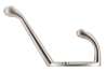 Afbeeldingen van Siro Kapstokhaak metaal - boorafstand 11mm/L 87mm/H 56mm/B 18mm nikkel mat 