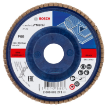 Afbeeldingen van Bosch Lamellenschuurschijf X431, Standard for Metal