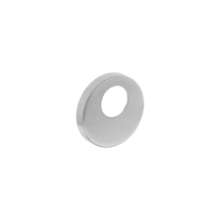 Afbeeldingen van INTERSTEEL Rondcilindergat plaatje rond staal met 7mm nokken RVS 3512