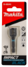 Afbeeldingen van Makita Dopsleutel X Impact Black - 10x50mm 1/4'' - magnetisch