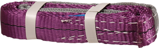 Afbeeldingen van Kelfort Hijsband - 1 meter maximaal 1000kg hijsgewicht - Violet 