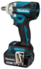 Afbeeldingen van Makita Slagmoersleutel DTW300RTJ - 18v 2x 5,0Ah li-on accu - met snellader in Mbox 
