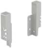 Afbeeldingen van Hettich Set achterwandverbinder ArciTech 126 mm, zilver, links en rechts
