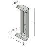 Afbeeldingen van GB Puisteun 60x70x260 115x2 Zink-Magnesium