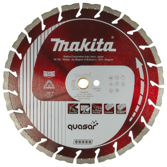 Afbeeldingen van Makita diamantschijf - 350x25,4/20mm - rood 
