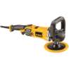 Afbeeldingen van DeWalt haakse polijstmachine DWP849X-QS - Ø180mm 1250 Watt - inclusief Velcro steunzool en polijstvacht