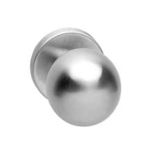 Afbeeldingen van INTERSTEEL Knop bol vast op rozet 10mm verdekt RVS 2165