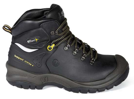 Afbeeldingen van Grisport Schoen 70416L S3 Maat 43 Hoog Zwart