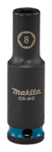 Afbeeldingen van Makita Krachtdop IMPBL 3/8 8mm lang E-16259