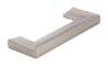 Afbeeldingen van Siro Meubelgreep metaal - boorafstand 96mm/L 104mm/H 36mm/B 10mm RVS effect 