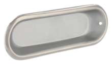 Afbeeldingen van Siro Schelpgreep metaal - L 76mm/H 8mm/B 26mm aluminium/nikkel 