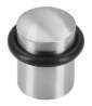 Afbeeldingen van Siro Deurstop metaal - L 33mm/H 34mm/B 33mm - RVS effect/zwart 