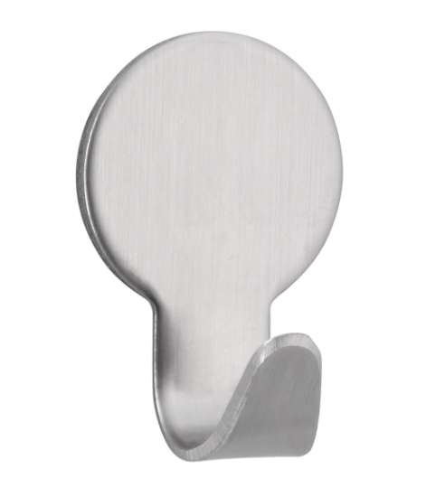 Afbeeldingen van Siro Haak metaal - zelfklevend L 28mm/H 13mm/B 18mm RVS 
