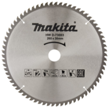 Afbeeldingen van Makita zaagblad D-73003 - 260x30 HM 70T - voor aluminium 
