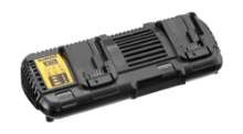 Afbeeldingen van DeWalt duolader Flexvolt DCB132-QW - 18V XR 
