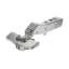 Afbeeldingen van Hettich Sensys hoekscharnier W30 met geïntegreerde demping (Sensys 8639i W30), vernikkeld, opliggend, openingshoek 95°, THS-boorbeeld 52 x 5,5 mm, 48 x 6 mm, Snelmontage Fix (ø 10 x 6)