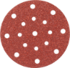Afbeeldingen van Kelfort schuurschijf 150mm rood 10st 17 gaten