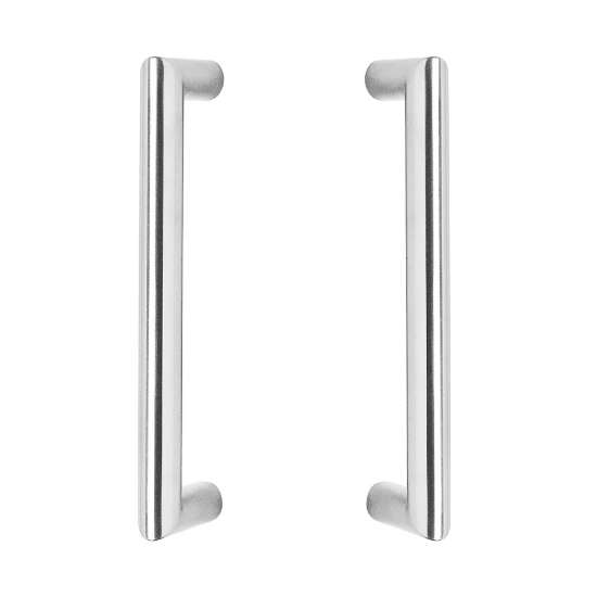 Afbeeldingen van INTERSTEEL Deurgrepen 320 mm recht-90° rvs geborsteld 4335