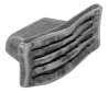 Afbeeldingen van Siro Meubelgreep metaal - boorafstand 16mm/L 55mm/H 22mm/B 27mm antiek zilver 