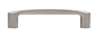 Afbeeldingen van Siro Meubelgreep metaal - boorafstand 128mm/L 147mm/H 34mm/B 19mm - RVS effect 