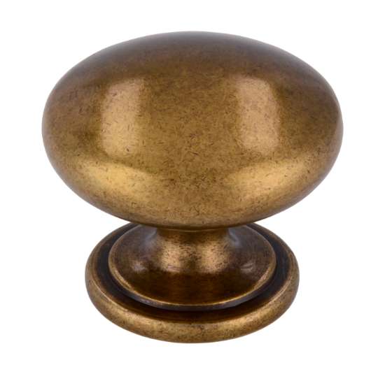 Afbeeldingen van Siro Meubelknop metaal - L 32mm/H 28mm/B 32mm - vintage goud 
