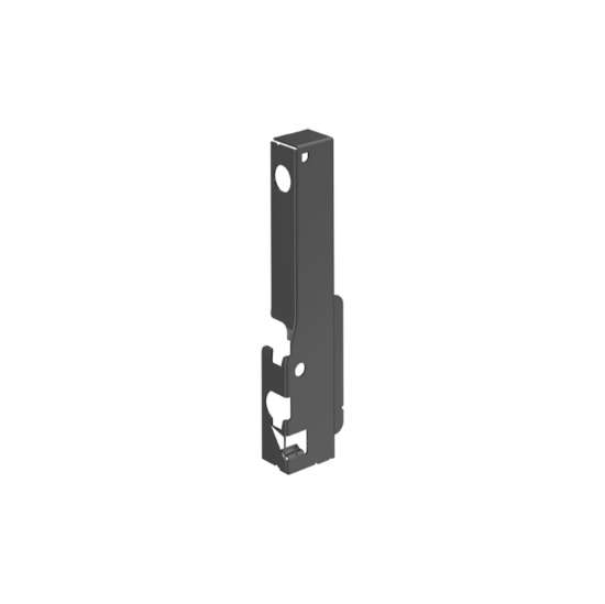 Afbeeldingen van Hettich Achterwandverbinder InnoTech Atira,  144 mm, antraciet, rechts