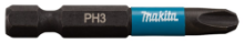 Afbeeldingen van Makita Slagschroefbit X Impact Black - PH3x50mm