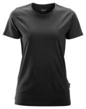 Afbeeldingen van Snickers dames t-shirt 2516-0400 maat S zwart