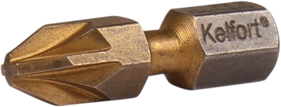Afbeeldingen van Kelfort torsie bit PZ2 25mm extra hard