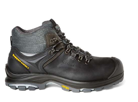 Afbeeldingen van Grisport schoen Yucon s3  hoog zwart/grijs