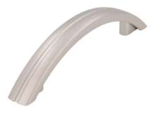 Afbeeldingen van Siro Meubelgreep kunststof - boorafstand 96mm/L 136mm/H 32mm/B 16mm - nikkel mat 