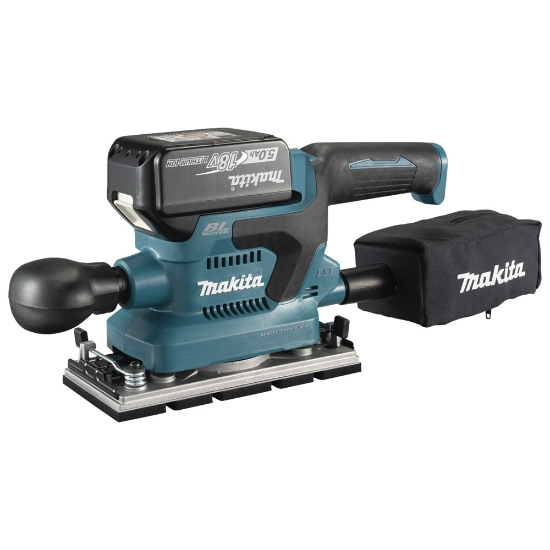 Afbeeldingen van Makita vlakschuurmachine DBO382Z - 18V - zonder accu's en lader in doos