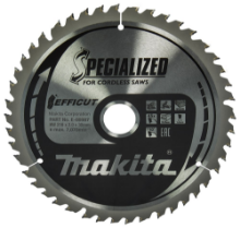 Afbeeldingen van Makita zaagblad Efficut - Ø216x30x2mm 45 tands 10° 