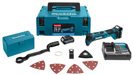 Afbeeldingen van Makita multitool TM30DSAJX4 - 10,8v 