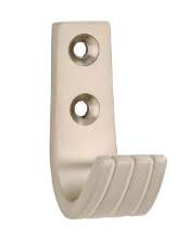 Afbeeldingen van Siro Kapstokhaak metaal - boorafstand 16mm/L 52mm/H 45mm/B 20mm - nikkel mat 