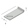 Afbeeldingen van GB Elementverankering type 59 25x170 70x6 Sendzimir Verzinkt