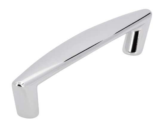 Afbeeldingen van Siro Meubelgreep metaal - boorafstand 128mm/L 159mm/H 29mm/B 19mm chroom glanzend 