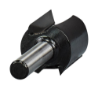 Afbeeldingen van Makita groeffrees - Ø24x25,4mm - schacht Ø8mm 2 beitels