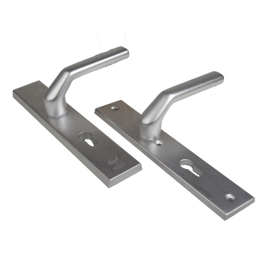 Afbeeldingen van Ami Veiligheidsgarnituur 251/50 Rotaveer Deurkruk 379 - PC92 Deurdikte 53/57mm - F1 