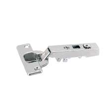 Afbeeldingen van Hettich Intermat scharnier voor dikke deuren, deurdikte tot 32 mm (Intermat 9936), opliggend, openingshoek 95°, TH-boorbeeld 52 x 5,5 mm, snelmontage Flash (ø 10 x 11)