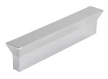 Afbeeldingen van Siro Meubelgreep metaal - boorafstand 96mm/L 111mm/H 24mm/B 15mm - chroom glanzend 