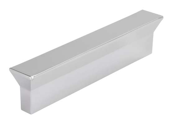 Afbeeldingen van Siro Meubelgreep metaal - boorafstand 96mm/L 111mm/H 24mm/B 15mm - chroom glanzend 