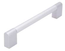 Afbeeldingen van Siro Meubelgreep metaal - boorafstand 160mm/L 195mm/H 36mm/B 15mm mat aluminium 