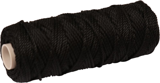 Afbeeldingen van Kelfort Metselkoord - 1.5mm 50 meter - Polypropyleen zwart 