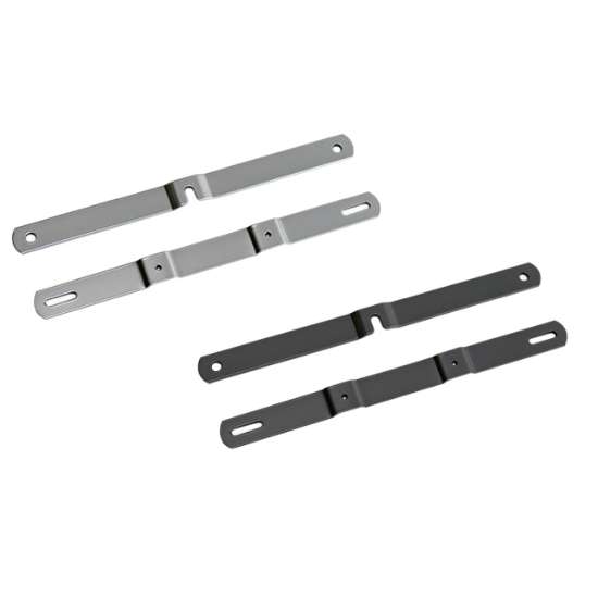 Afbeeldingen van Hettich Stabilisator voor framefrontplaten Dispensa Junior Slim,  400 mm, zilver