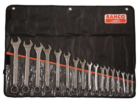 Afbeeldingen van Bahco ringsteeksleutelset 8-32mm 17 delig (111M/17TL)
