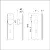 Afbeeldingen van Ami Knopschild 180/41 knop 160/40 - PC72 - F2 