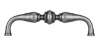 Afbeeldingen van Siro Meubelgreep metaal - boorafstand 96mm/L 105mm/H 30mm/B 17mm - tin 